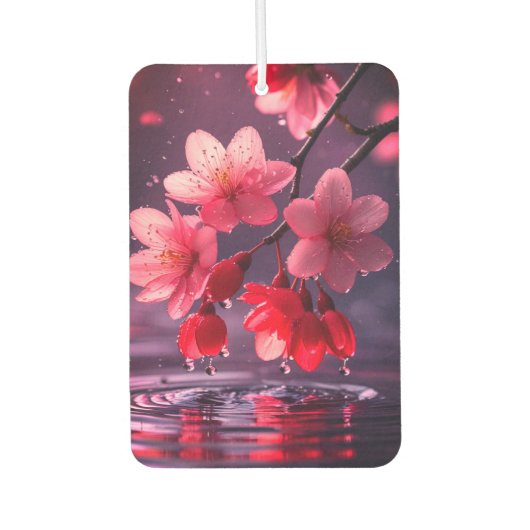 Elegante Sakura Blossom Telefoonhoes – Dromerige J Luchtverfrisser (Voorkant)