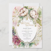 Elegante Salie Groene Rustieke Bruids Shower Kaart (Voorkant)