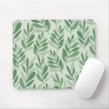 Elegante Salie & Olijfblad Natuur Patroon