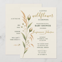 Elegante Salie Wilde Bloem Geslacht Neutrale Baby