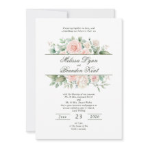 Elegante Saliegroene Blush Bloemenschildering Wate