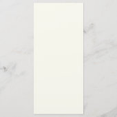 Elegante saliegroene geometrische trouwmenu menu (Achterkant)