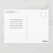 Elegante saliegroene zilveren glitter jurk Quincea Briefkaart (Achterkant)