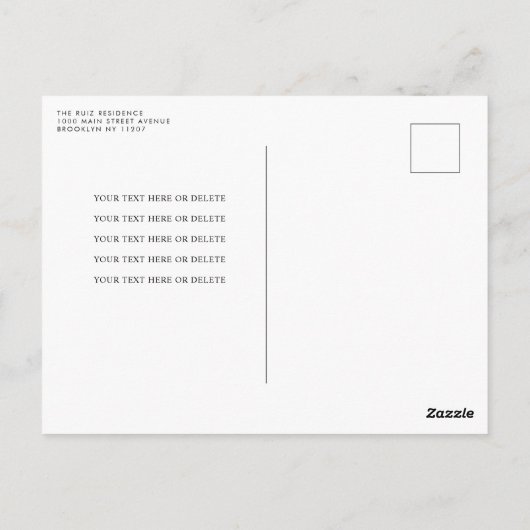 Elegante saliegroene zilveren glitter jurk Quincea Briefkaart (Achterkant)