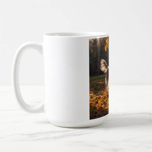 Elegante Saluki Coffee Mok (Links)