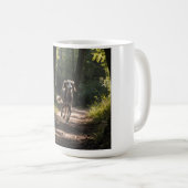 Elegante Saluki Coffee Mok (Voorkant rechts)