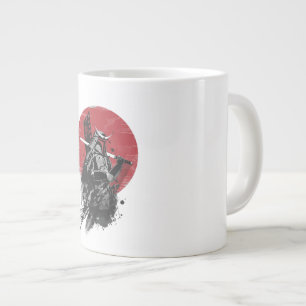 Elegante Samurai Spirit: Traditionele Kunst & Mode Grote Koffiekop