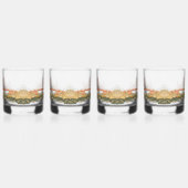 Elegante San Francisco bril Whisky Glas (Rechts)