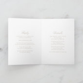 Elegante Sandy Neutral traditionele bruiloft (Binnen)