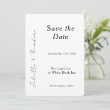Elegante Save the Date