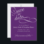Elegante Save the Date-aankondiging Date<br><div class="desc">Elegante Save the Date</div>