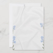 Elegante Save-the-Date Huwelijksuitnodiging Kaart (Achterkant)