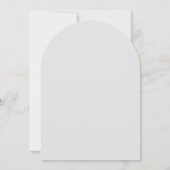 Elegante Save the date kaart (Achterkant)