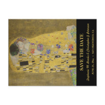 Elegante Save the Date met "De Kus" / Website