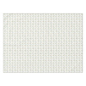 Elegante Scandinavische kerstbomen Tafelkleed (Voorkant (Horizontaal))