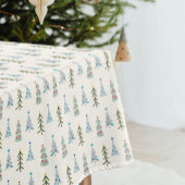 Elegante Scandinavische kerstbomen Tafelkleed