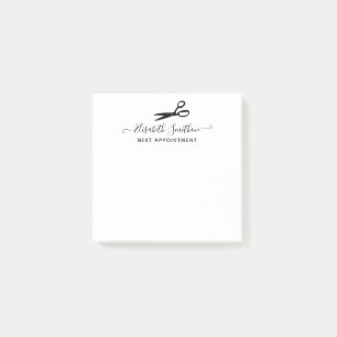     Elegante Schaar Kapsalon Volgende Afspraak Post-it® Notes