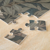Elegante Schapen Lavendel Bloem Achtergrond Legpuzzel (Zijkant)