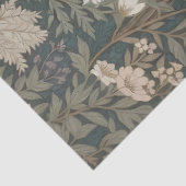 Elegante Schapen Lavendel Bloem Achtergrond Tissuepapier (Detail)