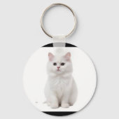 Elegante & Schattige Feline Accessoire Sleutelhanger (Voorkant)