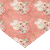 Elegante schattige Waterverf roze crème rode pompo Tafelkleed (Gekanteld)