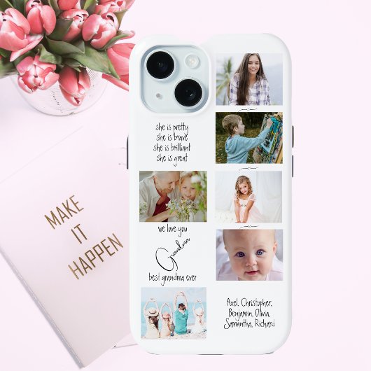 Elegante Schattigee foto's Keepsake We Love You Om Case-Mate iPhone Case