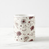 Elegante Schattigee verfijnde rustieke romantische Koffiemok (Center)