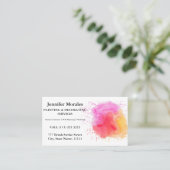 Elegante Schilder & Decorator Interieur en Exterie Visitekaartje (Staand voorkant)