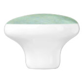 Elegante schilderachtig gestructureerde look licht keramische knop (Zijkant)