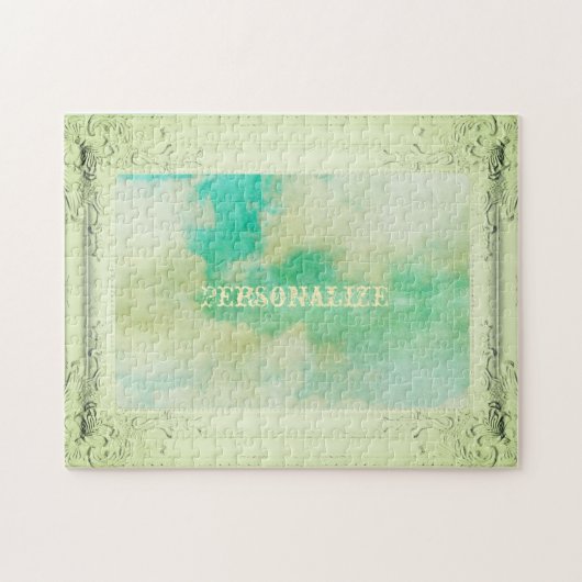 Elegante schildering van lucht en wolken in Victor Legpuzzel (Horizontaal)