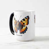 Elegante Schildpad Vlinder Wrap Magische Mok (Voorkant links)