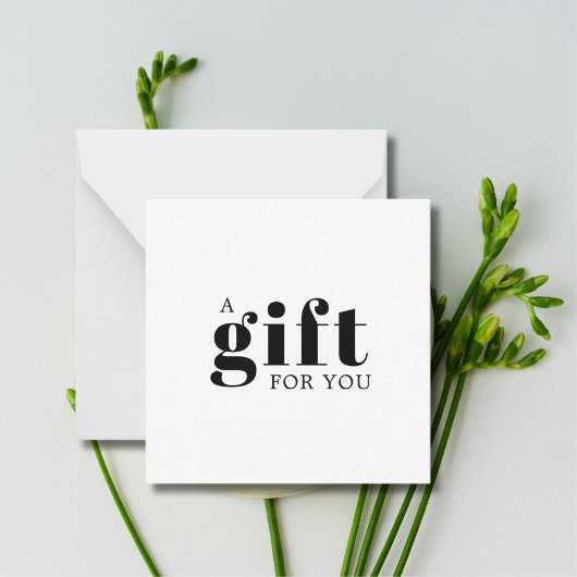 Elegante schone stijlvolle zwart witte schoonheids notitiekaartje