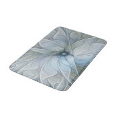 Elegante schoonheid moderne abstracte fractale kun badmat (Gekanteld)