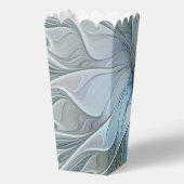 Elegante schoonheid moderne abstracte fractale kun bedankdoosjes (Achterkant)
