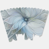 Elegante schoonheid moderne abstracte fractale kun bedankdoosjes (Ongevouwen)