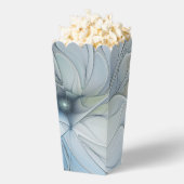 Elegante schoonheid moderne abstracte fractale kun bedankdoosjes (Popped)