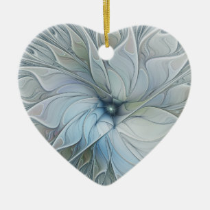 Elegante schoonheid moderne abstracte fractale kun keramisch ornament