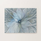 Elegante schoonheid moderne abstracte fractale kun legpuzzel (Horizontaal)