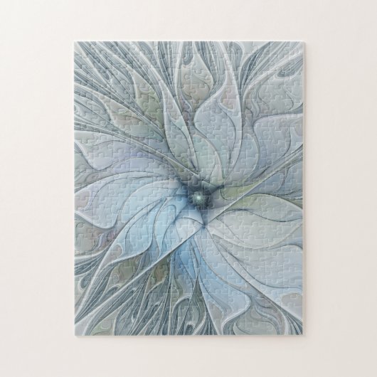 Elegante schoonheid moderne abstracte fractale kun legpuzzel (Verticaal)