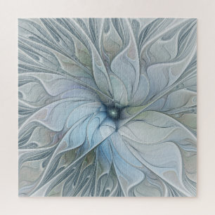 Elegante schoonheid moderne abstracte fractale kun legpuzzel