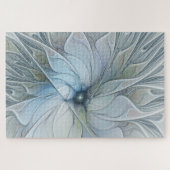 Elegante schoonheid moderne abstracte fractale kun legpuzzel (Horizontaal)