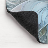 Elegante schoonheid moderne abstracte fractale kun muismat (Hoek)