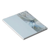 Elegante schoonheid moderne abstracte fractale kun notitieblok (Schuin)