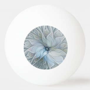 Elegante schoonheid moderne abstracte fractale kun pingpongbal