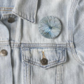Elegante schoonheid moderne abstracte fractale kun ronde button 5,7 cm (In situ)