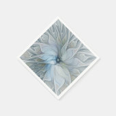 Elegante schoonheid moderne abstracte fractale kun servet (Hoek)