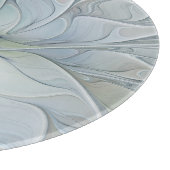 Elegante schoonheid moderne abstracte fractale kun snijplank (Hoek)