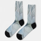 Elegante schoonheid moderne abstracte fractale kun sokken (Links)