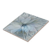Elegante schoonheid moderne abstracte fractale kun tegeltje (Zijkant)