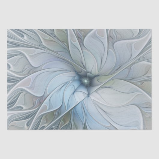 Elegante schoonheid moderne abstracte fractale kun tissuepapier (Voorkant)